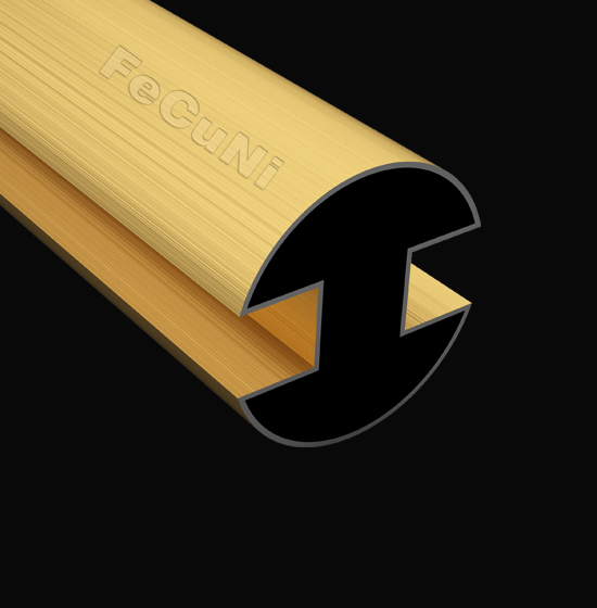 champagne-gold-matte-vertical-double-slotted-tubes
